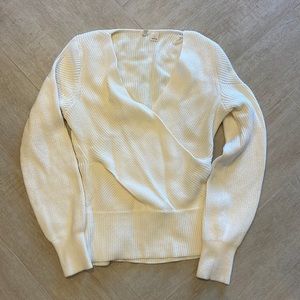 Anthropologie cream sweater